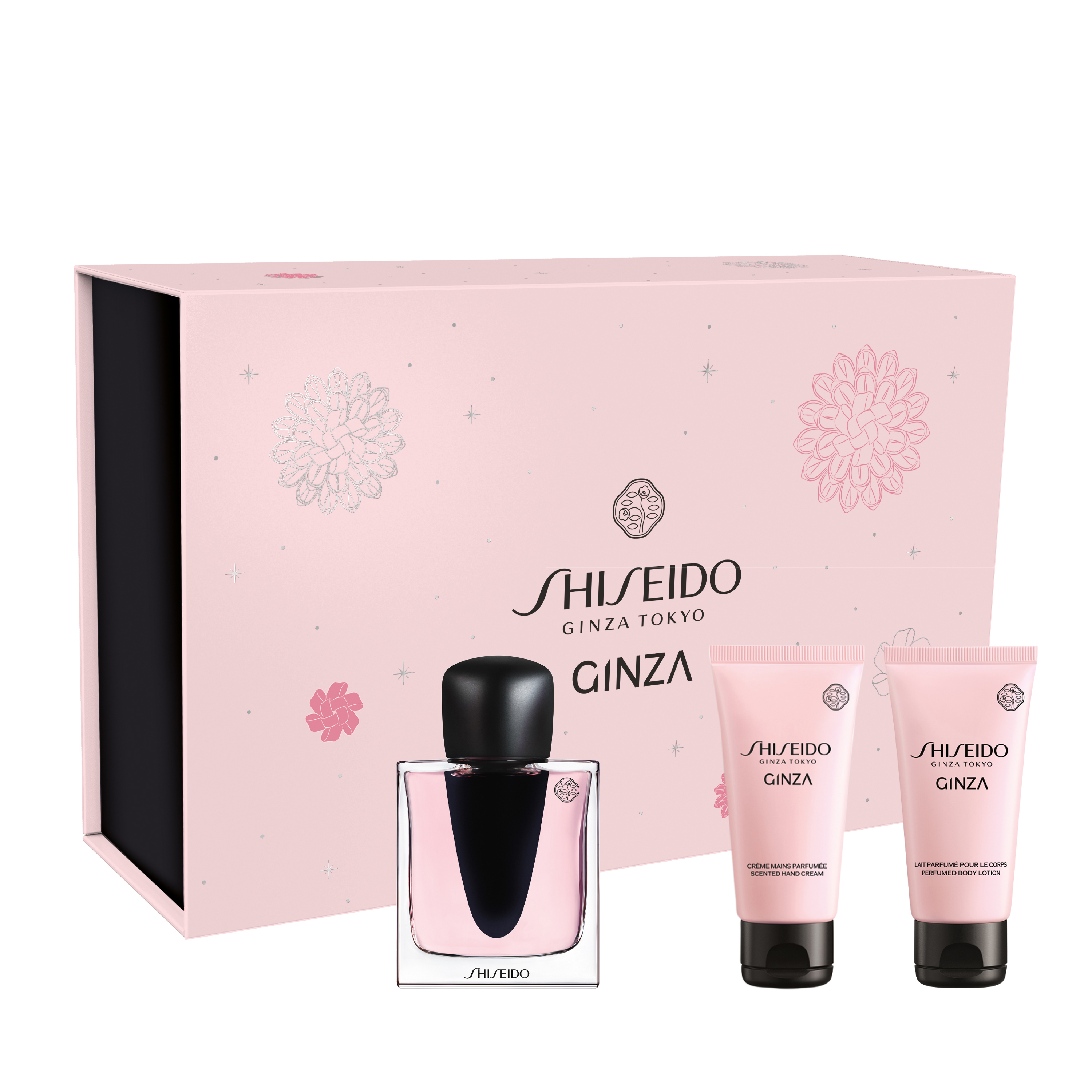 Ginza Eau De Parfum 50ml Holiday Kit, 